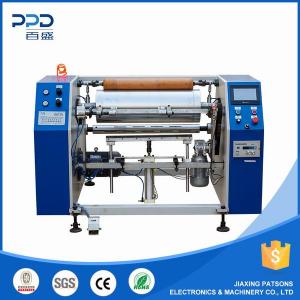 Semi auto aluminium foil roll perforation rewinder