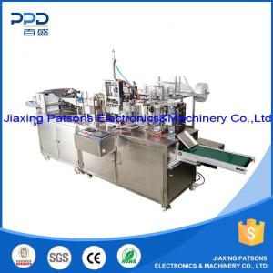 Single sachet towelette making machine